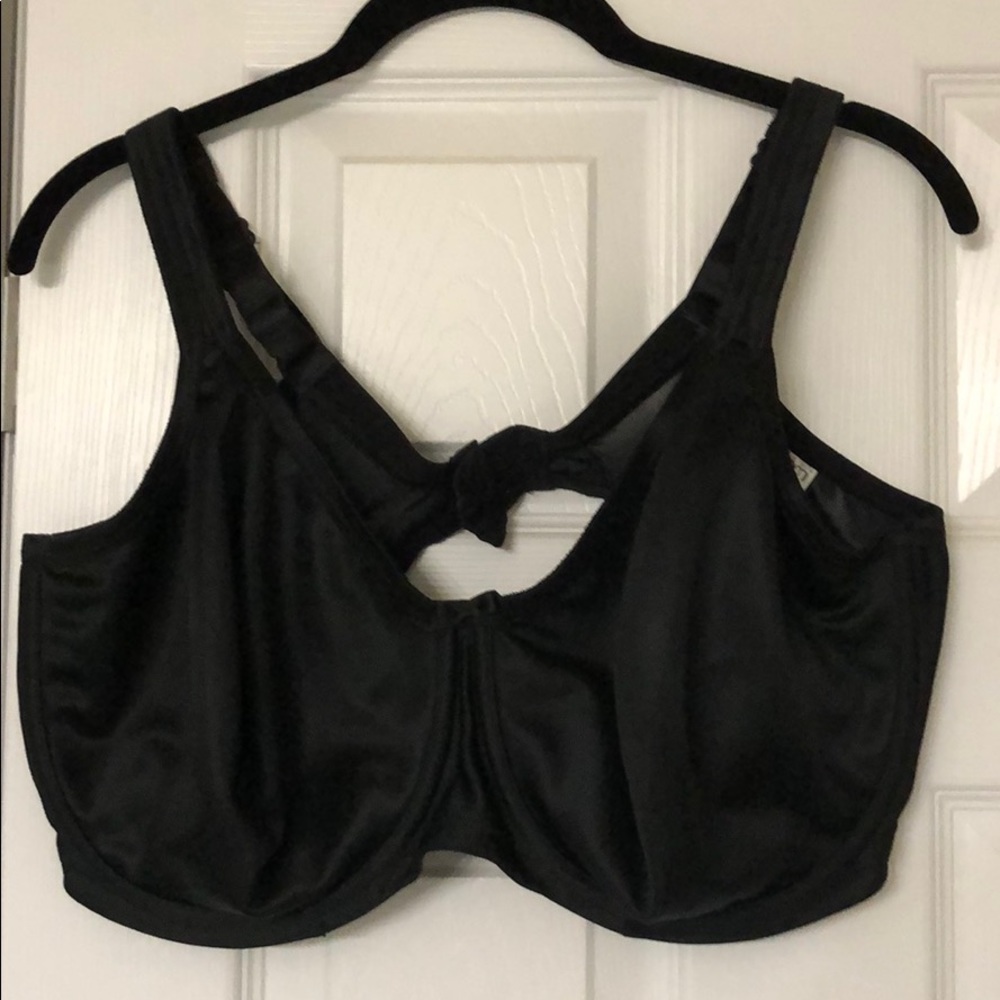 Black Full Figure Bra 42G